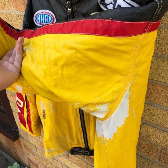 Vintage 1974 Honda Racing Jacket LEATHER RACING JACKET - Picture 15 of 16